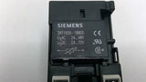 Siemens 3RT1024-1B Contactor W/ Siemens 3RH1921-1HA31 Auxiliary Contact