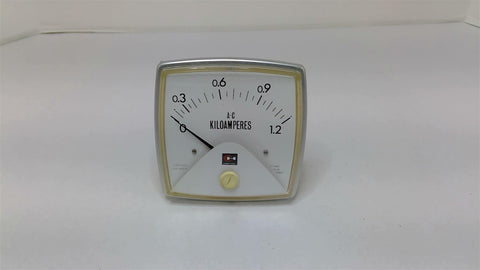 Cutler Hammer 329.51 AC Kiloamperes Panel Meter 5A 50/60HZ