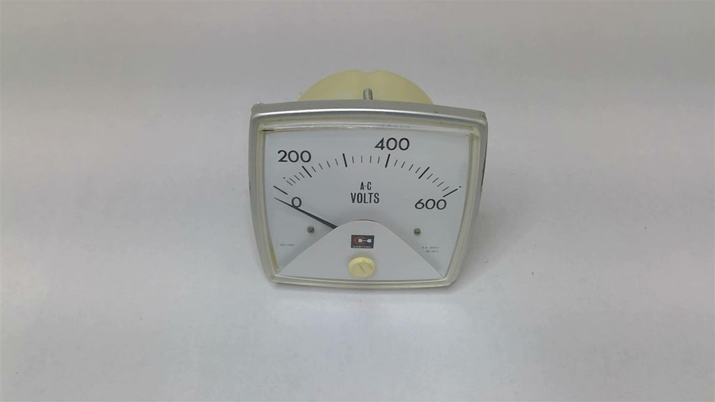 Cutler Hammer 016-020 A-C Volts Meter 600V 50/60HZ