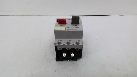 Siemens 3VE1010-2L Manual Motor Starter Protector 6.3-10 Amp