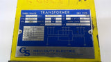 Hevi Duty HST-3 .500kVa Transformer 460 Pri 42 Sec Volts