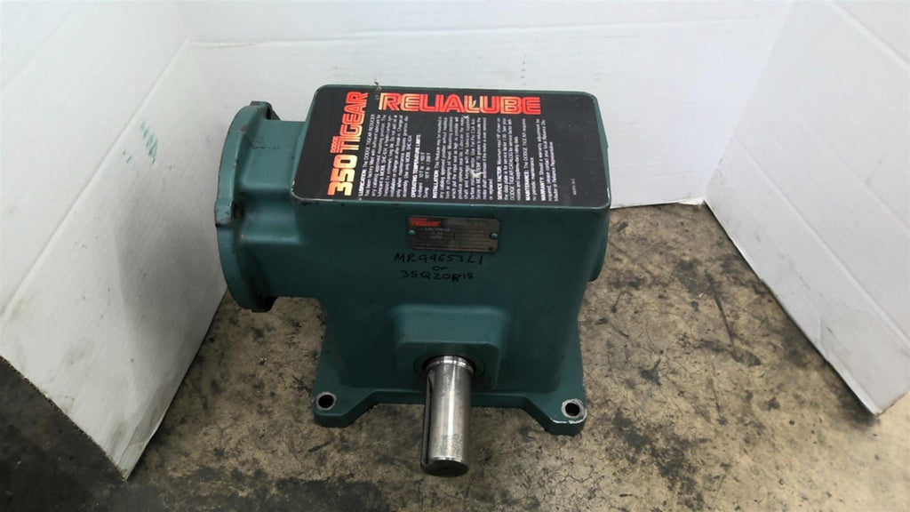 Dodge MR94653L1UQZ 20:1 Ratio Gear Reducer 3.84 Input HP