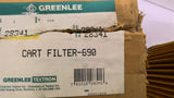 Greenlee 28341 Cart Filter-690 Filter