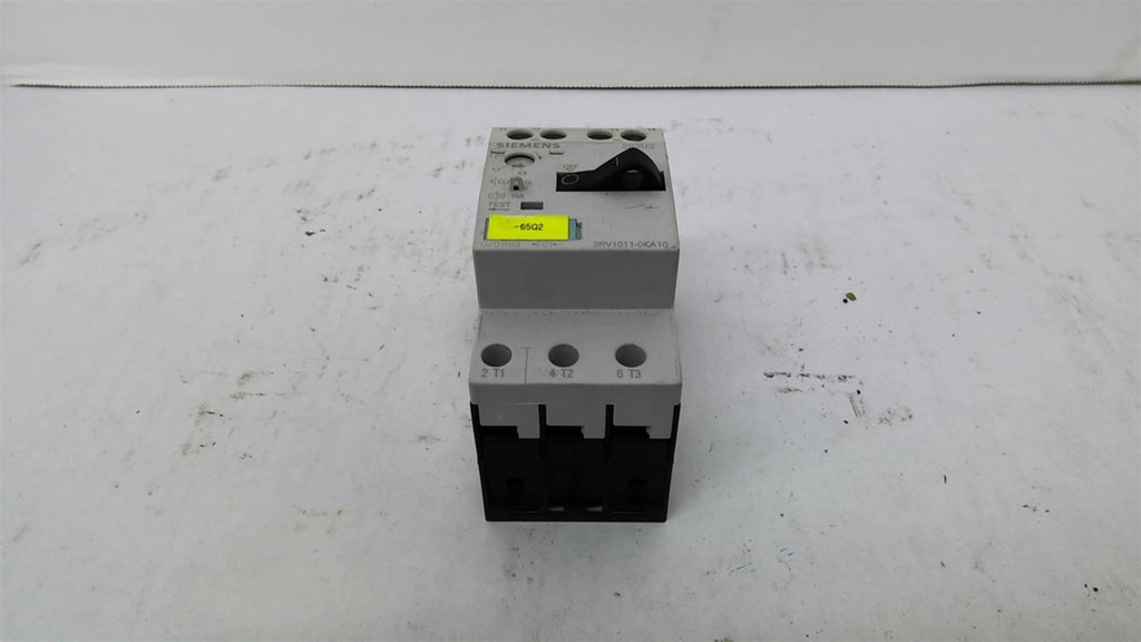 Siemens 3RV1011-0KA10 Circuit Breaker 0.9-1.25 Amp