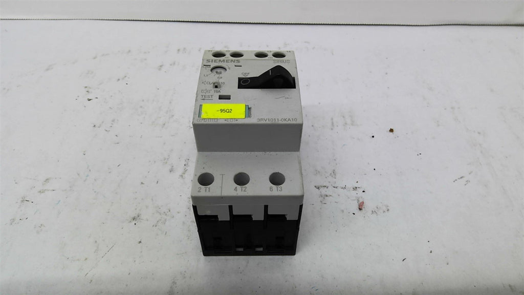Siemens 3RV1011-0KA10 Circuit Breaker 20 Amp