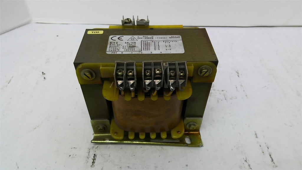 ETI CT145NN .25kVa Transformer Primary 460v Single Phase