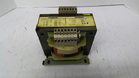 Siemens 4AM5541-8BE40-0C 3.36kVa Transformer Pri 480v Secondary Single Phase