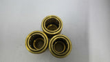 Dixon E Series Brass Quick Connect 3/4" Fitting Lot Of 3