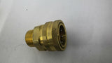 Dixon E Series Brass Quick Connect 3/4" Fitting Lot Of 3