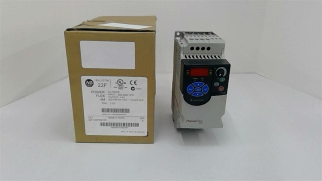Allen Bradley 22F-D4P2N103 PowerFlex 4M AC Drive 342-528V 3PH 4.2A 1.5kW 2HP