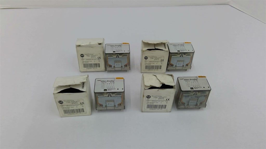 Allen Bradley 700-HF34A1-3-4 Relay Series C 120VAC 2A Lot Of 4