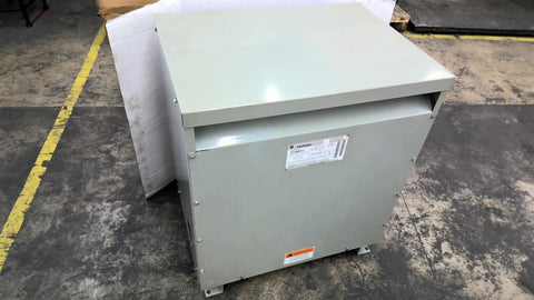 GE 9T23B2672 37.5 KVA Transformer 215-506 Pri V 120/240 Sec V Single PH