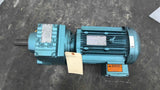 SEW R57DRE100L4DH 3 HP AC Gear Motor 1735/218 RPM 230/460 V 7.79:1 Ratio