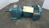 SEW R57DRE100L4DH 3 HP AC Gear Motor 1735/218 RPM 230/460 V 7.79:1 Ratio