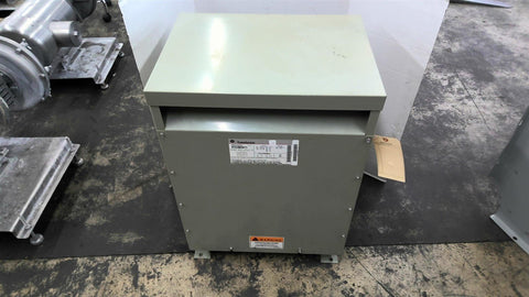 GE 9T23B2671 25 KVA Transformer 217-506 Pri V 120/240 Sec V Single Phase