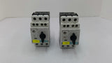 Siemens 3RV1021-1HA15 Circuit Breaker 5.5-8 Amps Lot Of 2