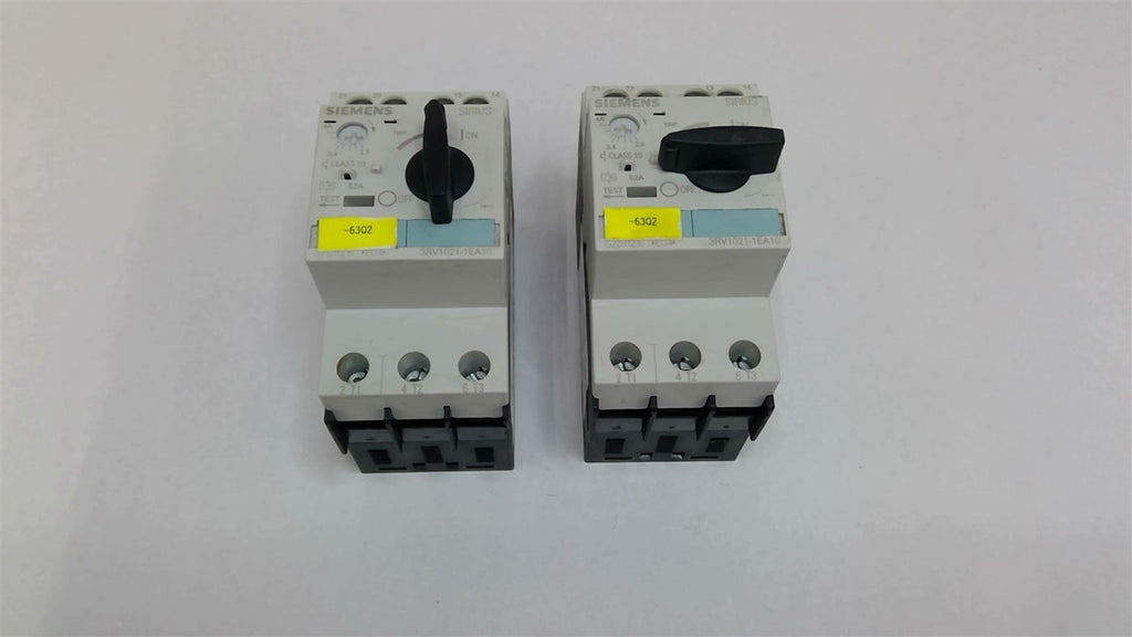 Siemens 3RV1021-1EA10 Circuit Breaker 32 Amp Lot Of 2