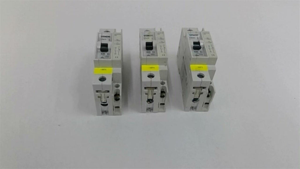 Siemens 5SX21 D25 Circuit Breaker Lot Of 3