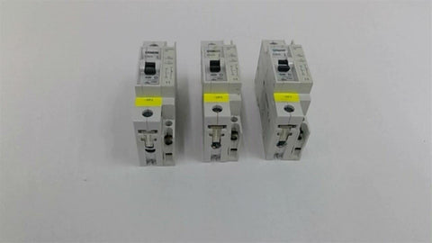 Siemens 5SX21 D25 Circuit Breaker Lot Of 3