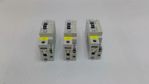 Siemens 5SX21 C16 Circuit Breaker Lot Of 3