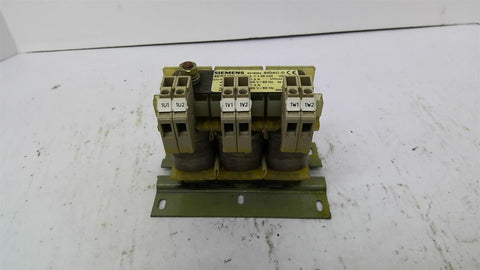 Siemens 4EP3400-1US 1.26mH Line Reactor 480 Volts