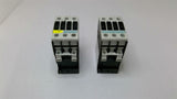 Siemens 3RT1024-1B Contactor 460 Volt 7 1/2 HP Lot Of 2
