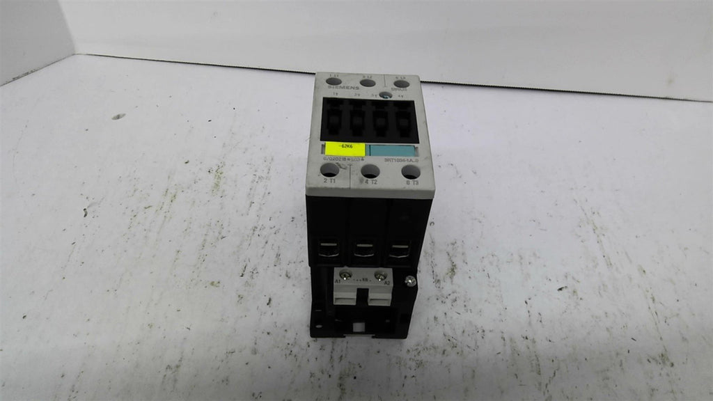 Siemens 3RT1034-1A.0 Contactor 460 Volts 25 Hp 120 Volt Coil