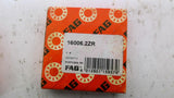 FAG 16006.2ZR Bearing Lot of 2