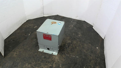 Sorgel N77159 10 KVA Transformer 480 Pri V 120/240 Sec V Single Phase