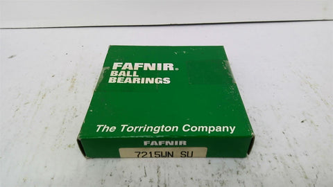 Fafnir 7215WN SU Angular Contact Bearing