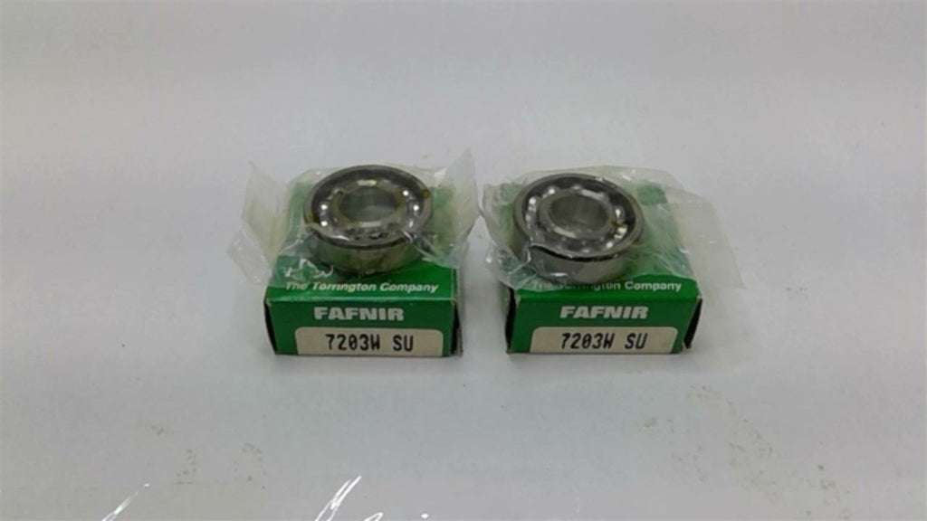 Fafnir 7203WSU Bearing Lot Of 2