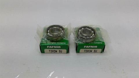 Fafnir 7203WSU Bearing Lot Of 2