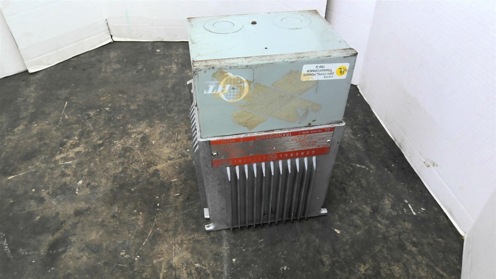 GE 9TJB1004G2 5 KVA Transformer 480/240 Pri V 240/120 Sec V
