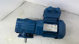 Sew WF30DRS71S4/IS 0.50 HP Gear Motor 1700/166 RPM 266/460 V 10.25:1 Ratio