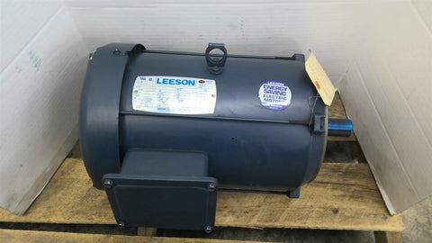 Leeson 140109.00 10 HP AC Motor 1800 RPM 4 P 3 PH 215 TC 208-230/460 V TEFC