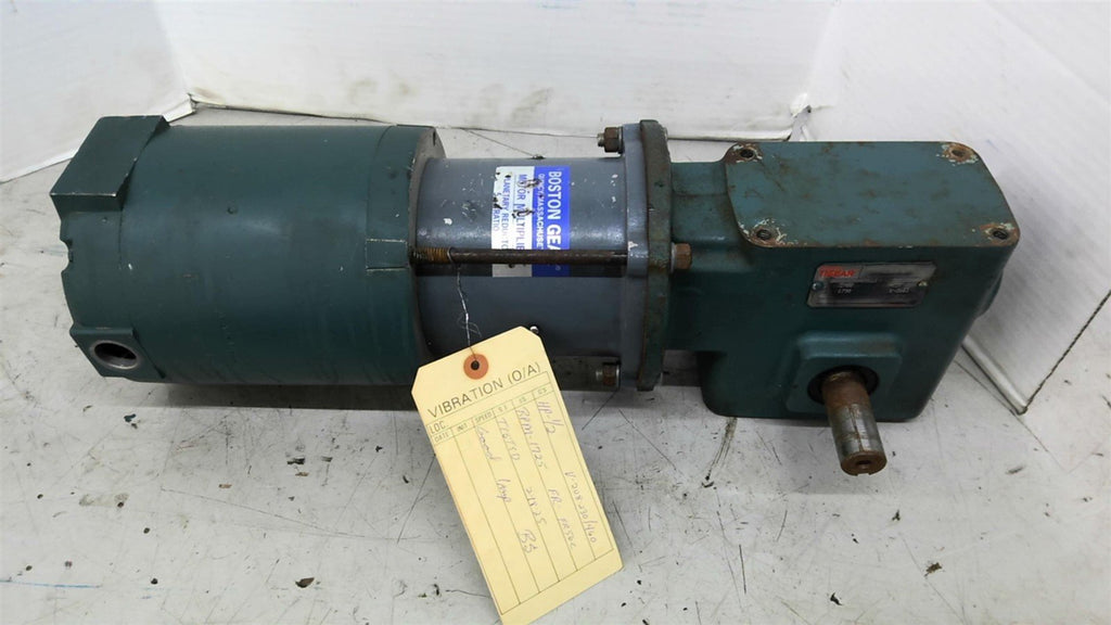 Reliance P56H1338Z-EA 1/2 HP AC Gear Motor 208-230/460-480 V 10:1 Ratio
