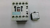 Siemens 3RT1015-1BB41 Relay W Siemens 3RH1911-1BA10 Auxiliary Contact