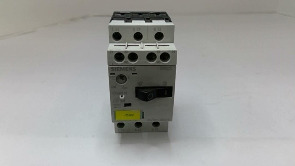 Siemens 3RV1011-0DA10 Circuit Breaker .22-.32 Amp