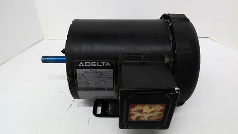 Delta 1VL56T34F5501D 1.5hp AC Motor 3600rpm 2p 3ph 56-65 200v TEFC 60hz