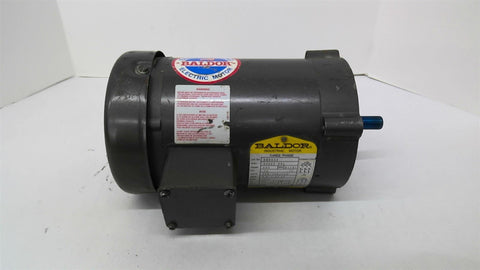 Baldor KM3454 AC Motor 1/4hp AC Motor 1800rpm 4p 3ph 56C 208-230/460v TE 60hz