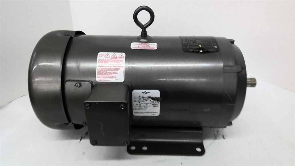 Baldor CD6202 2HP DC Motor 184C 180 A Volts 200/100 F Volts 1750 RPM TEFC 60hz