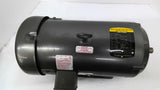 Baldor CD6202 2HP DC Motor 184C 180 A Volts 200/100 F Volts 1750 RPM TEFC 60hz
