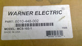 Warner Electric MCS-103-1 6010-448-002 Clutch Controller