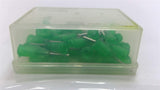 EFD 5118-B Precision Tips 18GP .033x5 Green Lot Of 50