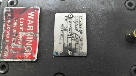 Siemens LA5096-4BA99-Z AC Gear Motor 2HP 230/460V Ratio 8.47