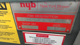 New York Blower H06640100 3 HP 15 ACF Blower 1800 RPM 230/460 V 3 Phase 60 HZ
