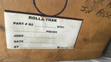 Rolla-Trak Q2036RT01 36X1X1 Roller Track 70 Rails