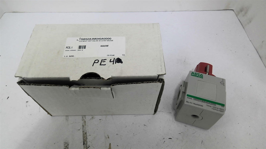 ASCO G652A3M040A0000 Quick Exhaust Valve