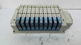 SMC SS5Y51-QIW276 Flow Meter with 10 Valves
