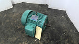 Teco AEHE 3 HP AC Motor 1800 RPM 4P 3 Phase 182TC 208-230/460 V TEFC 60 HZ